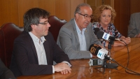 Visita del president Carles Puigdemont