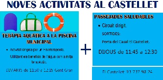 Noves Activitats al Castellet